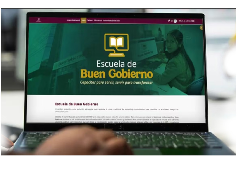 Nace la Escuela de Buen Gobierno, plataforma para capacitar a las personas servidoras públicas