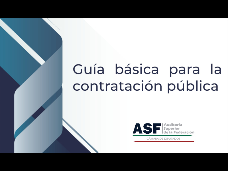 Guía básica para la contratación pública