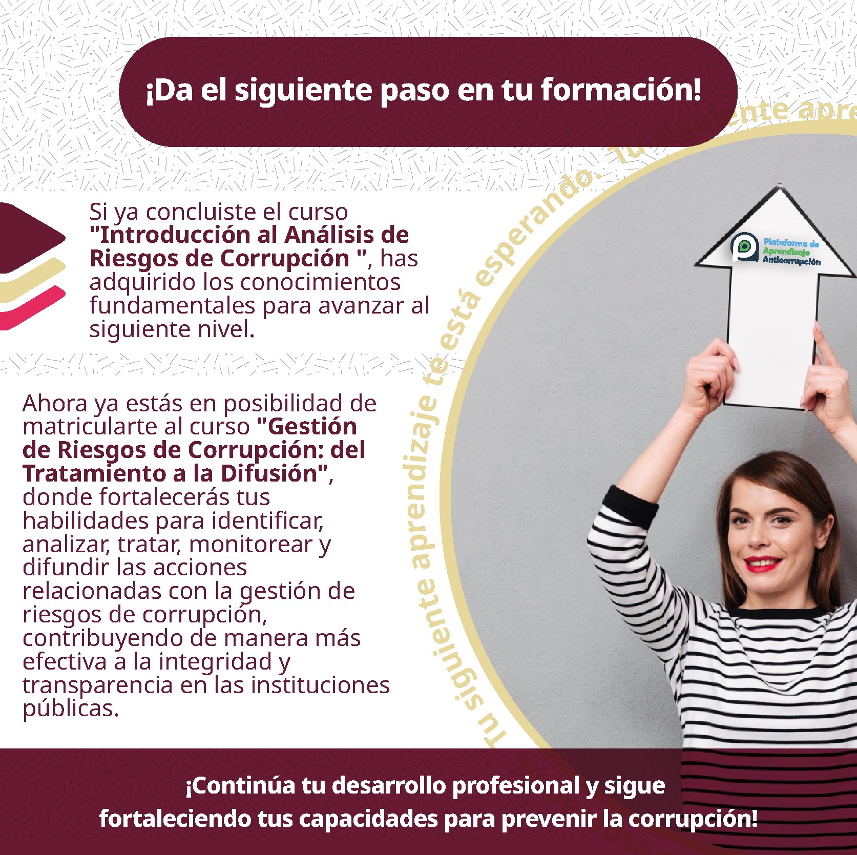 Da el siguiente paso